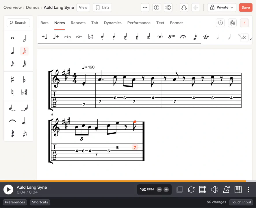 Soundslice | Create living sheet music